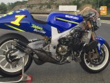 Varano ASI moto Show 2015 Ex kenny Roberts Suzuki RGV500 V4