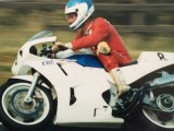 David on the 1988 Honda RC30
