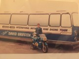 David with the Race coach and MK9 Suzuki