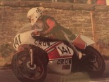 David on the Brian crow Yamaha TZ750 won first time out at Mallory Park