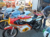 Team Francesco Merzari Suzuki MK2 RG500  Barry Sheene Tribute