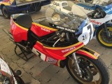 Goodwood Festival Of Speed  2016 Tribute to Barry Sheene 40 Years since he won his World Championship,  Freddie Sheene Steve Griffith, John Moulds all riding Steve Wheatmans fantastic Machines 
