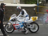 2017 Classic Manx TT with Team Classic Suzuki  Suzuki RGV500 Josh Brookes