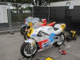 2017 Classic Manx TT with Team Classic Suzuki  Suzuki RGV500 