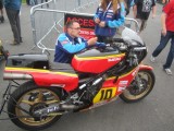2017 Classic Manx TT with Team Classic Suzuki  Suzuki XR35 RG500 Mick Grant