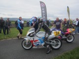 2017 Jurby Festival  with Team Classic Suzuki  Josh Brookes  RGV500