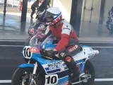 Oct 2017 Jarama Spain Suzuki RGB500 and RGV500 50th Anniversary Meeting Steve Griffith