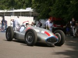 Goodwood Festival of Speed 2014 Sir Jackie Stewart Driving the Factory Mercedes