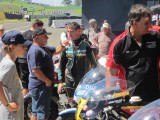 Eastern Creek Australia classic event with Classic Team Suzuki Troy Corser  Stu Avant and Steve  Parish