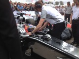 Jenson Button at Goodwood festival of speed Made time to talk to us bikers 
